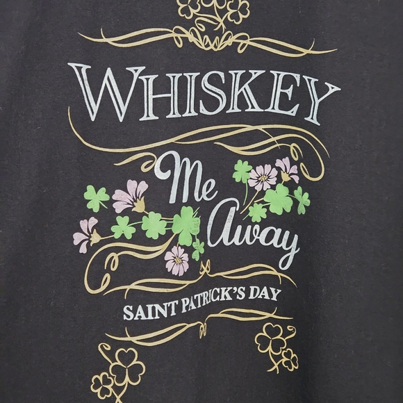 Black Saint Patrick's Day Sweatshirt - Picture 2 of 6